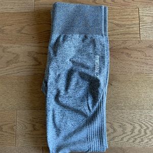 Gymshark Ombre Seamless Leggings  - Black/Light Grey